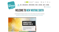 Desktop Screenshot of newwritingsouth.com